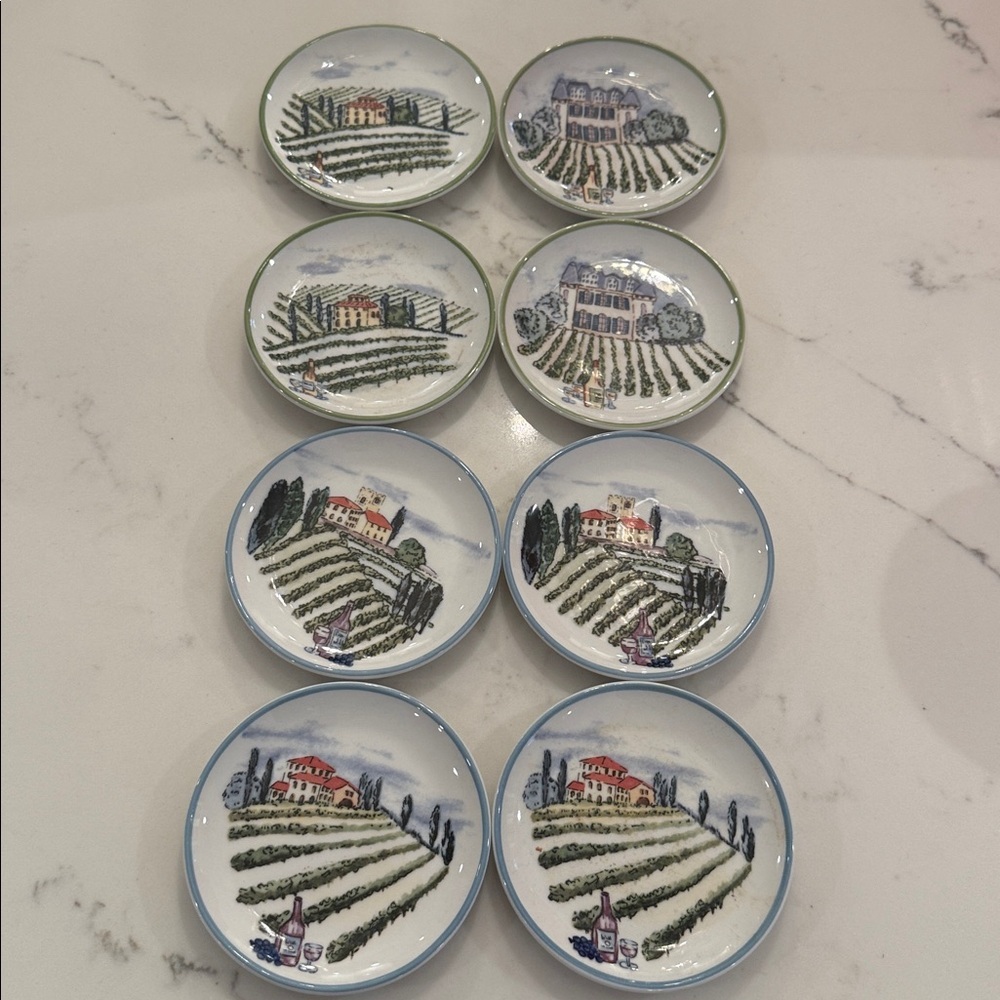 Set of 8 - 4” Coasters